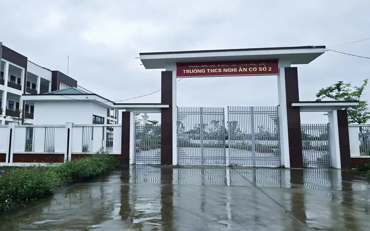 Giai đoạn 2021-2025, Nghệ An đã giảm 34 trường công lập và 251 điểm trường lẻ. Ảnh: Sở GD&ĐT Nghệ An