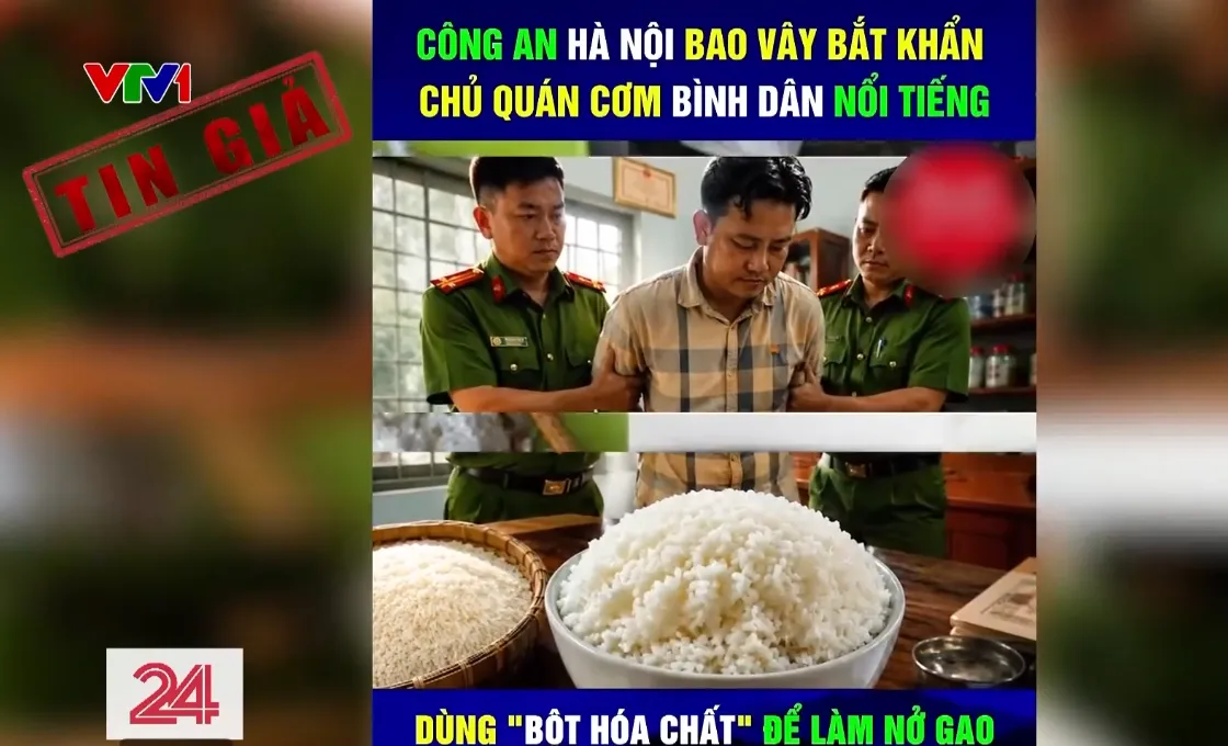 Nỗi lo thật trước tin giả về thực phẩm giả - Ảnh 1.