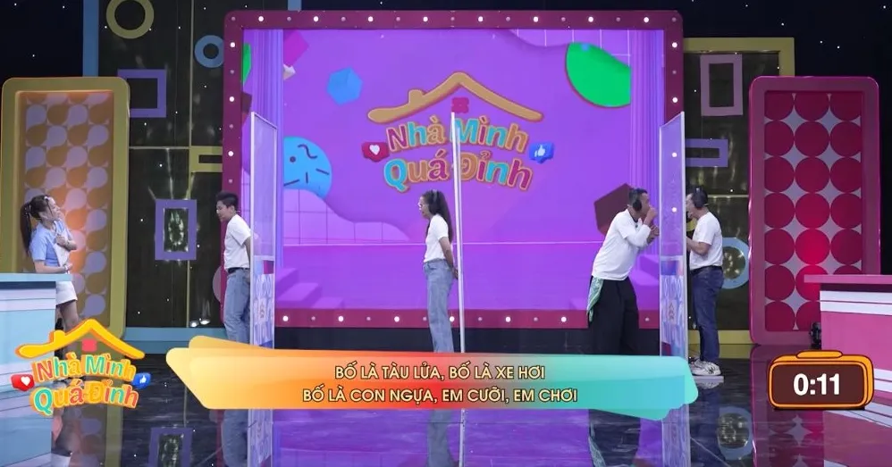 Đội Ho&agrave;ng Phi &aacute;p đảo ở v&ograve;ng cuối, mang về 15 triệu đồng tại Nh&agrave; m&igrave;nh qu&aacute; đỉnh - Ảnh 4.