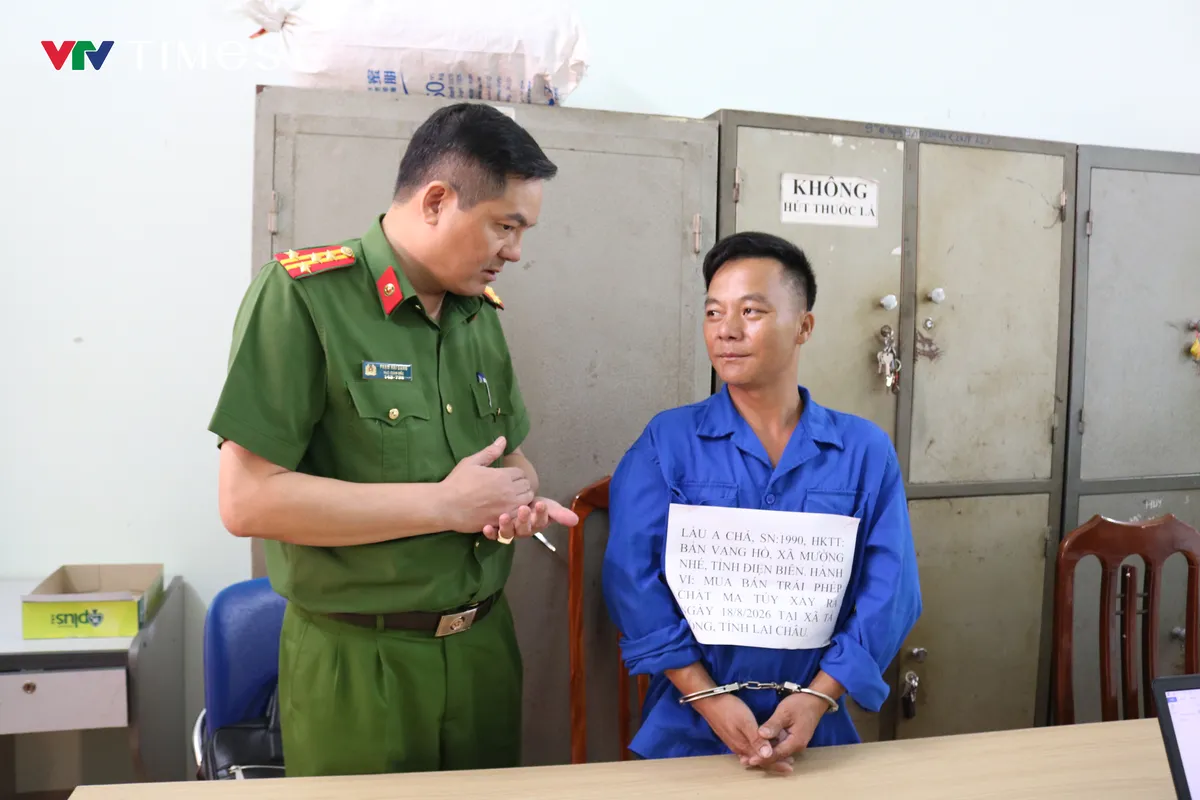 Lai Châu: Phá chuyên án 0826C, bắt đối tượng vận chuyển 4 bánh heroin - Ảnh 2.