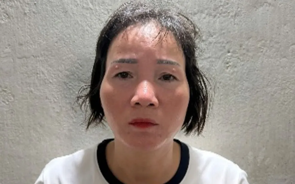 Bị can Nguyễn Thị Dung. Ảnh: Công an tỉnh Quảng Ninh