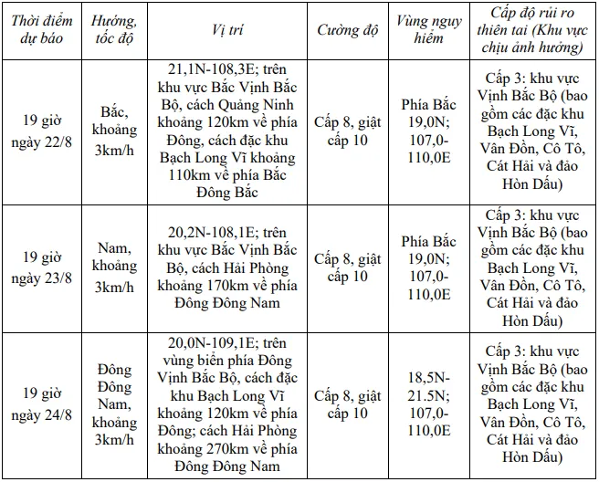 B&atilde;o số 4 giật cấp 10, c&aacute;ch đặc khu Bạch Long Vĩ khoảng 90km - Ảnh 2.
