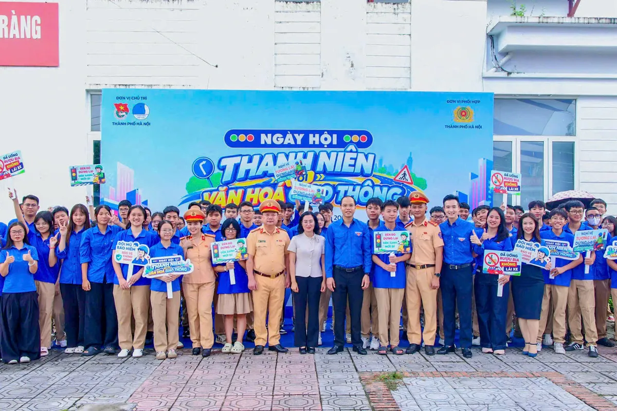 Hà Nội: Hơn 200 đoàn viên tham gia Chương trình "Thanh niên với văn hóa giao thông" năm 2026 - Ảnh 6.