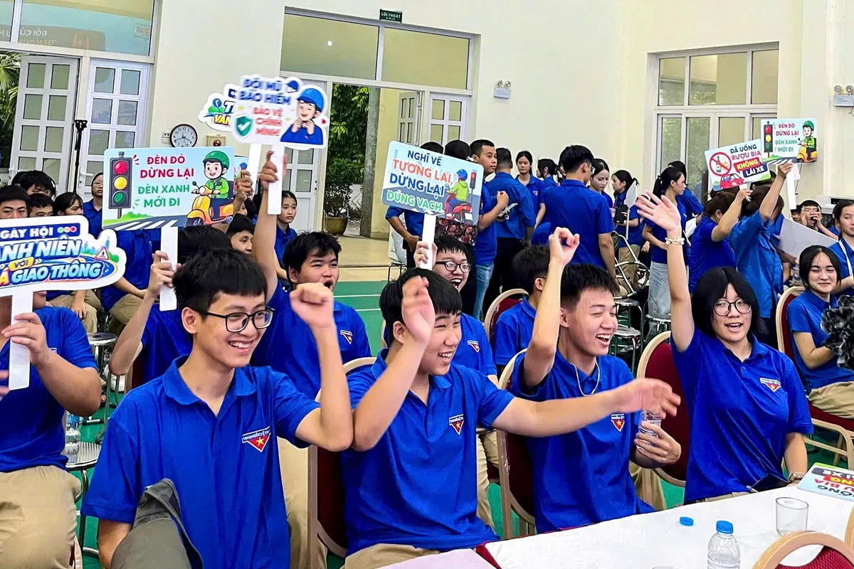 Hà Nội: Hơn 200 đoàn viên tham gia Chương trình "Thanh niên với văn hóa giao thông" năm 2026 - Ảnh 4.