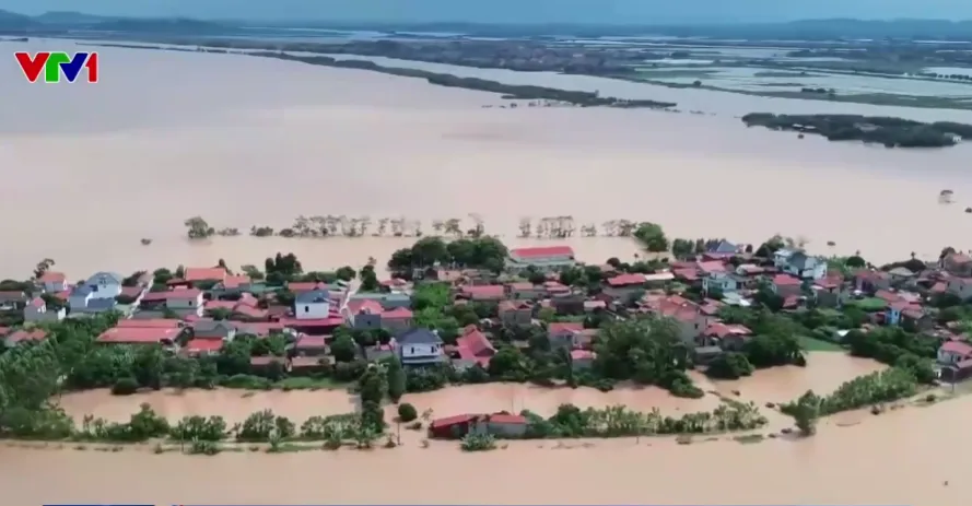 Bắc Ninh Một cụm dân cư tại xã Cẩm Lý bị cô lập hoàn toàn - Ảnh 1.