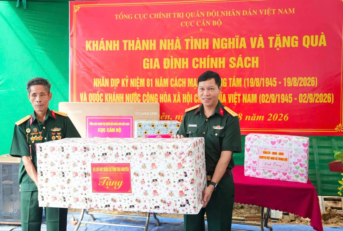 Th&aacute;i Nguy&ecirc;n chăm lo c&aacute;c gia đ&igrave;nh ch&iacute;nh s&aacute;ch nh&acirc;n dịp Quốc kh&aacute;nh 2/9 - Ảnh 5.