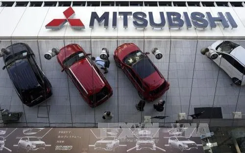 Trụ sở hãng Mitsubishi tại Tokyo, Nhật Bản. Ảnh: EPA/TTXVN


