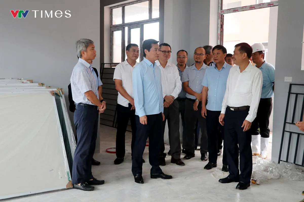 Nghệ An: Hoàn thiện các hạng mục chính trường liên cấp để phục vụ khánh thành, khai giảng - Ảnh 2.