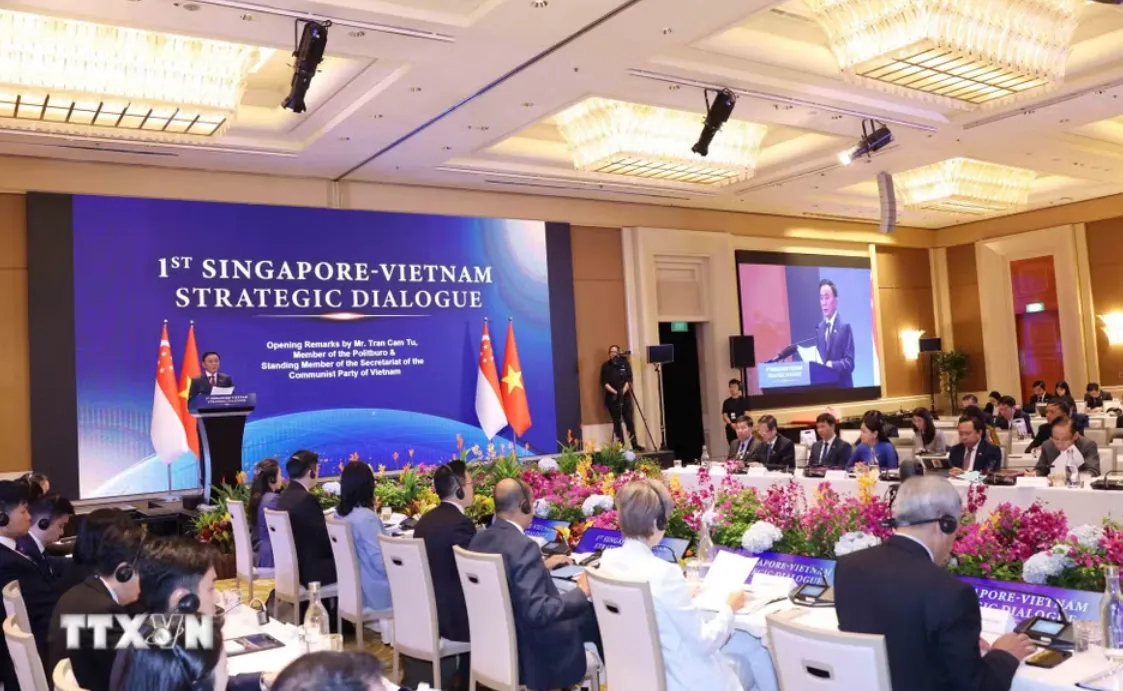 Bước phát triển mới trong quan hệ hai đảng, hai nước Việt Nam - Singapore - Ảnh 1.