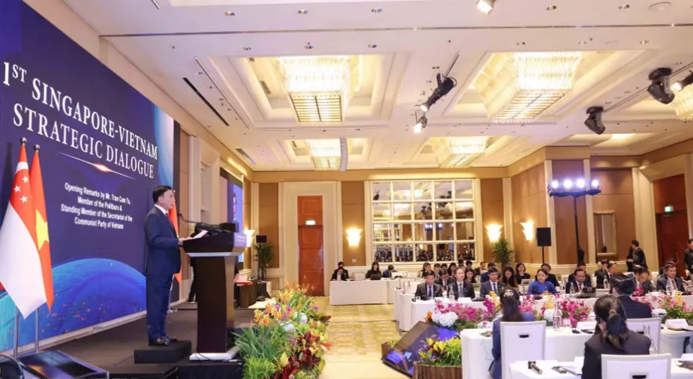 Tuyên bố chung Việt Nam - Singapore về Chiến lược Kết nối công nghệ - Ảnh 1.