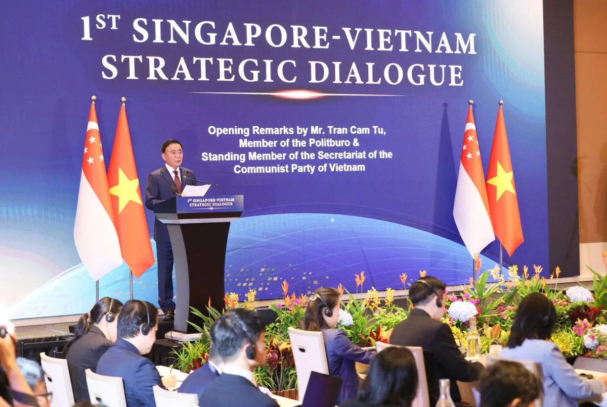 Đẩy mạnh quan hệ kênh đảng đi vào chiều sâu, định hướng chung cho quan hệ Việt Nam - Singapore - Ảnh 2.