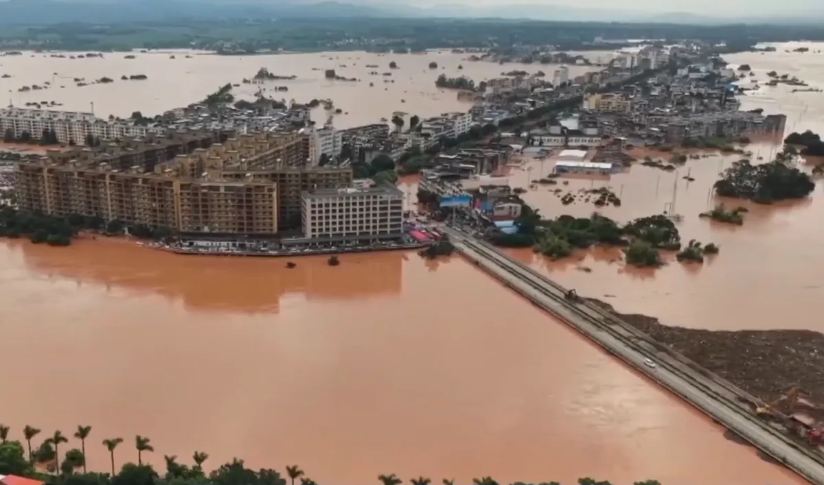 Mưa lũ g&acirc;y ngập lụt nghi&ecirc;m trọng tại miền Nam Trung Quốc- Ảnh 1.