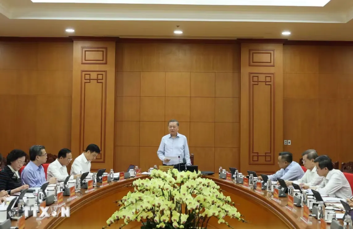 Tổng Bí thư, Chủ tịch nước Tô Lâm: Phải tạo chuyển biến căn bản, thực chất trong công tác cán bộ- Ảnh 1.