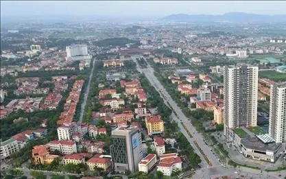 Một góc thành phố Bắc Ninh. Ảnh: TTXVN