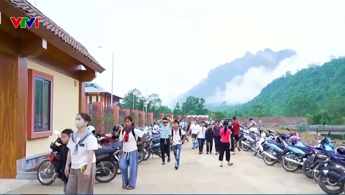 Tuyên Quang vận hành thử nghiệm trường nội trú liên cấp đầu tiên - Ảnh 1.