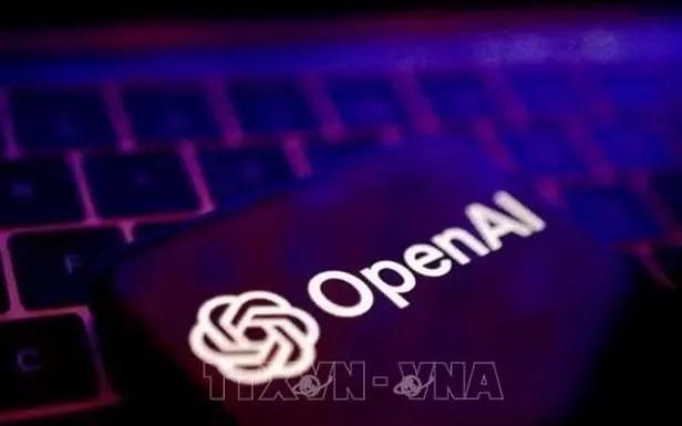 Biểu tượng của Hãng OpenAI. (Ảnh: REUTERS/TTXVN)