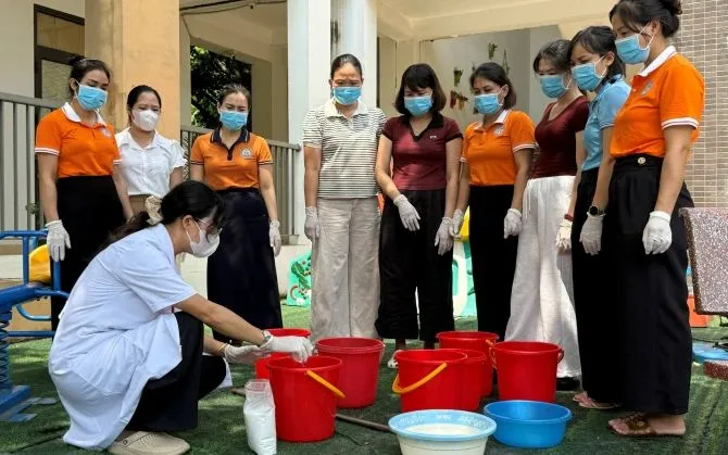 Ảnh: CDC Hà Nội