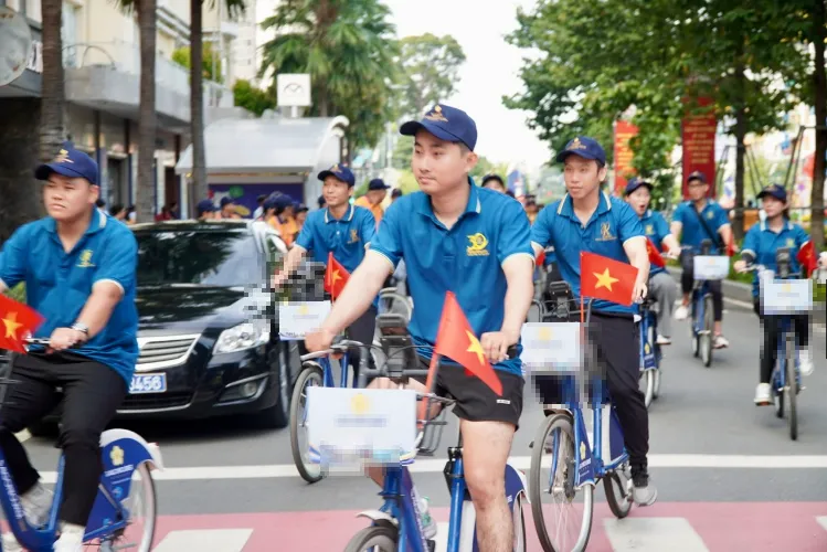 Hơn 1.000 người diễu h&agrave;nh xe đạp v&igrave; cộng đồng tại TP Hồ Ch&iacute; Minh - Ảnh 9.