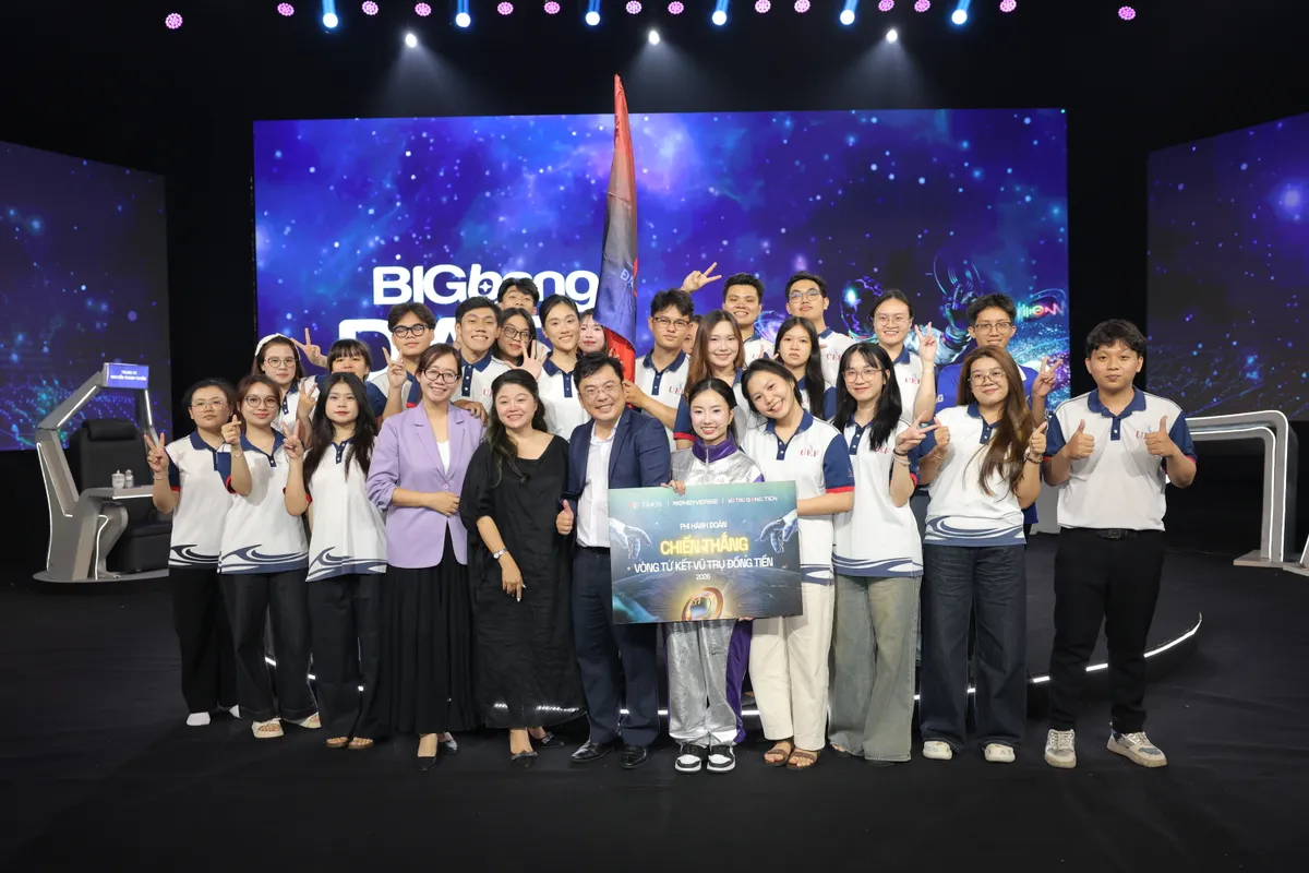 Nữ sinh Trường Đại học Kinh tế - T&agrave;i ch&iacute;nh TP Hồ Ch&iacute; Minh thắng nghẹt thở tại tập 3 Vũ trụ Đồng tiền 2026- Ảnh 5.