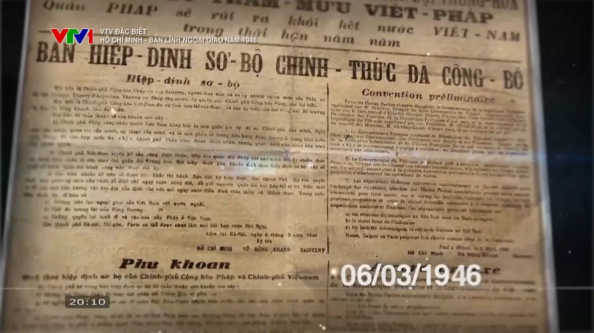 VTV Đặc biệt - "Hồ Ch&iacute; Minh: Bản lĩnh ngoại giao năm 1946": T&aacute;i hiện sống động di sản ngoại giao của vị l&atilde;nh tụ d&acirc;n tộc  - Ảnh 3.