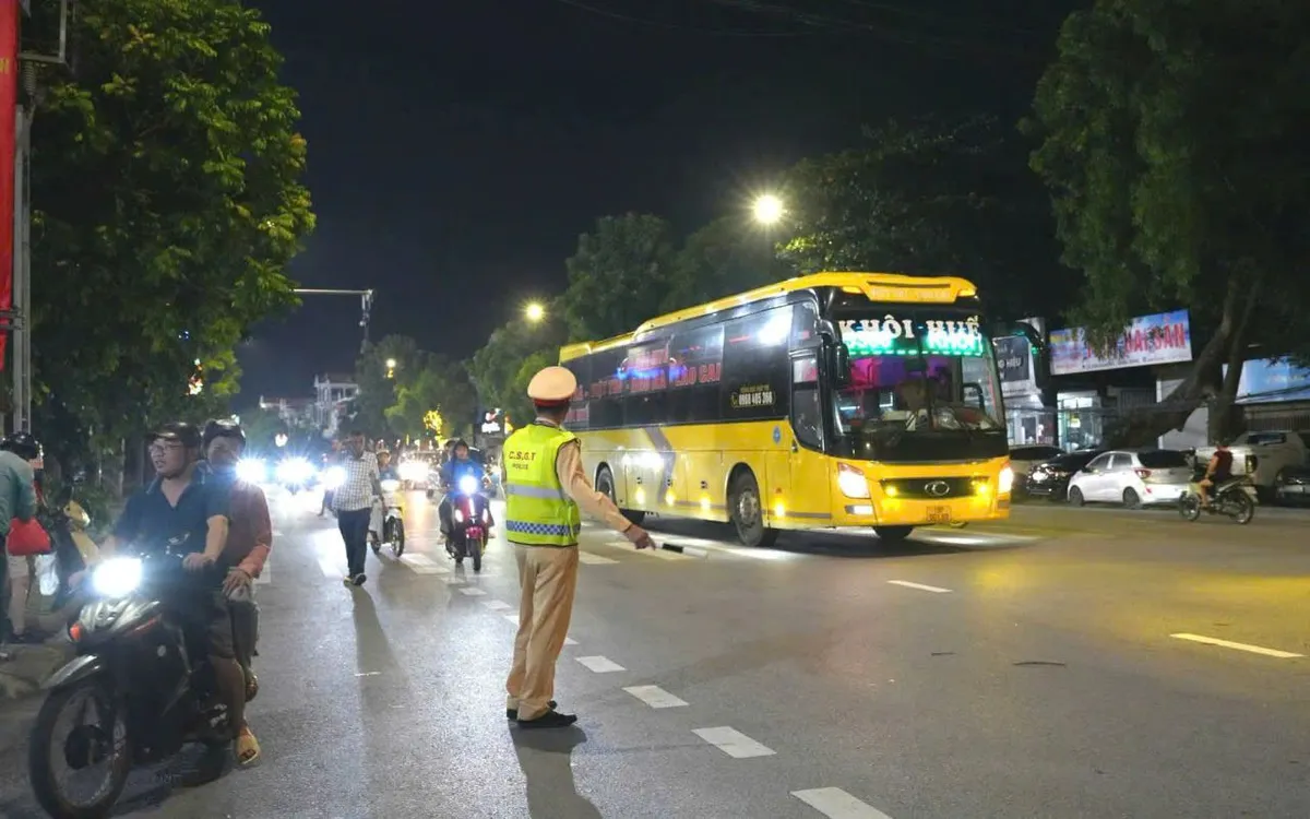 Công an tỉnh Phú Thọ xử lý 4.269 trường hợp vi phạm giao thông dịp nghỉ lễ Quốc khánh 2/9. Ảnh: CAPT