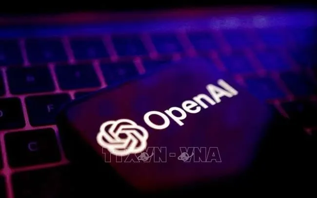Biểu tượng của OpenAI. Ảnh: TTXVN