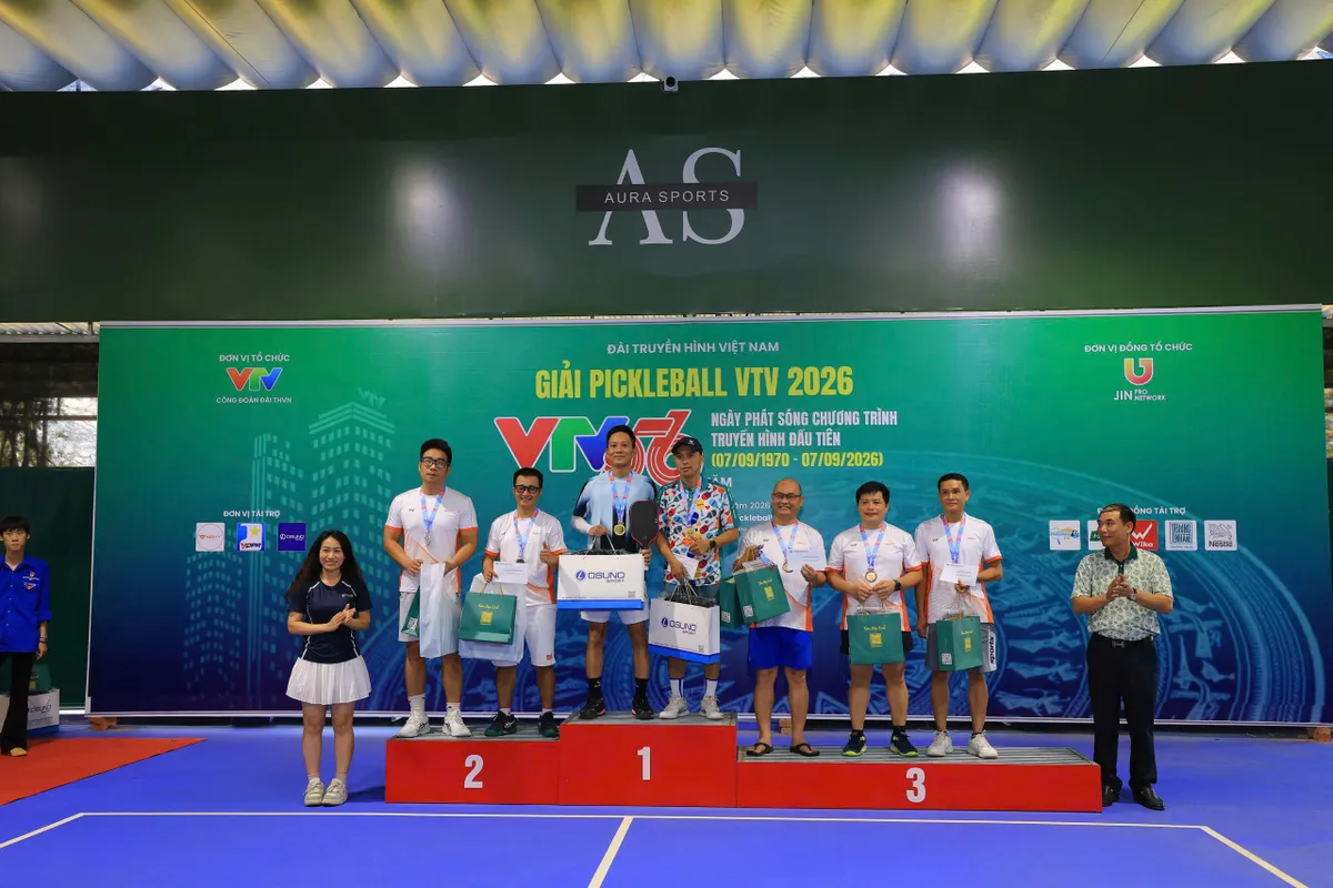 Bế mạc Giải Pickleball VTV 2026 với nhiều giải thưởng được trao - Ảnh 9.