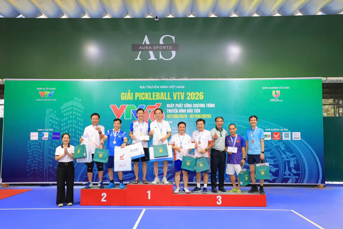 Bế mạc Giải Pickleball VTV 2026 với nhiều giải thưởng được trao - Ảnh 10.