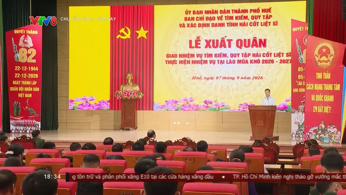Bộ CHQS TP Huế xuất quân sang Lào tìm kiếm, quy tập hài cốt liệt sĩ- Ảnh 1. Bộ CHQS TP Huế xuất quân sang Lào tìm kiếm, quy tập hài cốt liệt sĩ- Ảnh 1.