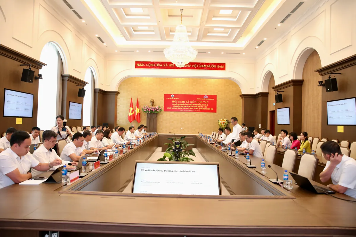 Hợp t&aacute;c th&uacute;c đẩy chuyển đổi số, đưa AI v&agrave;o thực tiễn ph&aacute;t triển tại L&agrave;o Cai - Ảnh 4.