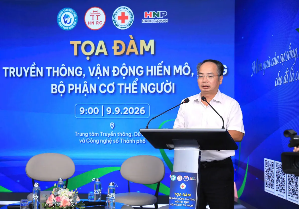 Hà Nội đẩy mạnh truyền thông, vận động hiến mô, tạng - Ảnh 1.