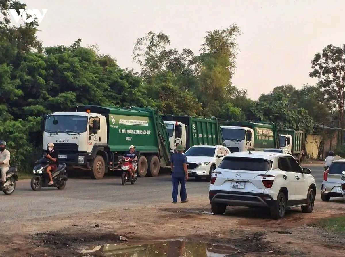 Phú Thọ chỉ đạo xử lý tình trạng rác thải tồn đọng tại Vĩnh Phúc, Vĩnh Yên - Ảnh 1.