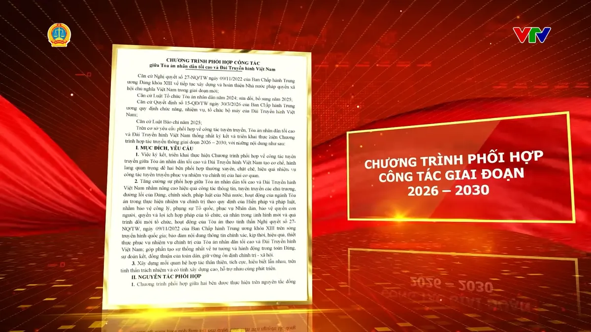 "Niềm tin công lý" lên sóng VTV1- Ảnh 2.