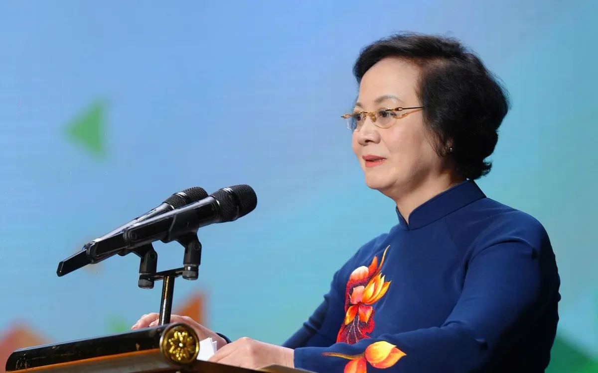 Bí thư Trung ương đảng, Phó Thủ tướng Phạm Thị Thanh Trà phát biểu chỉ đạo tại Đại hội. 