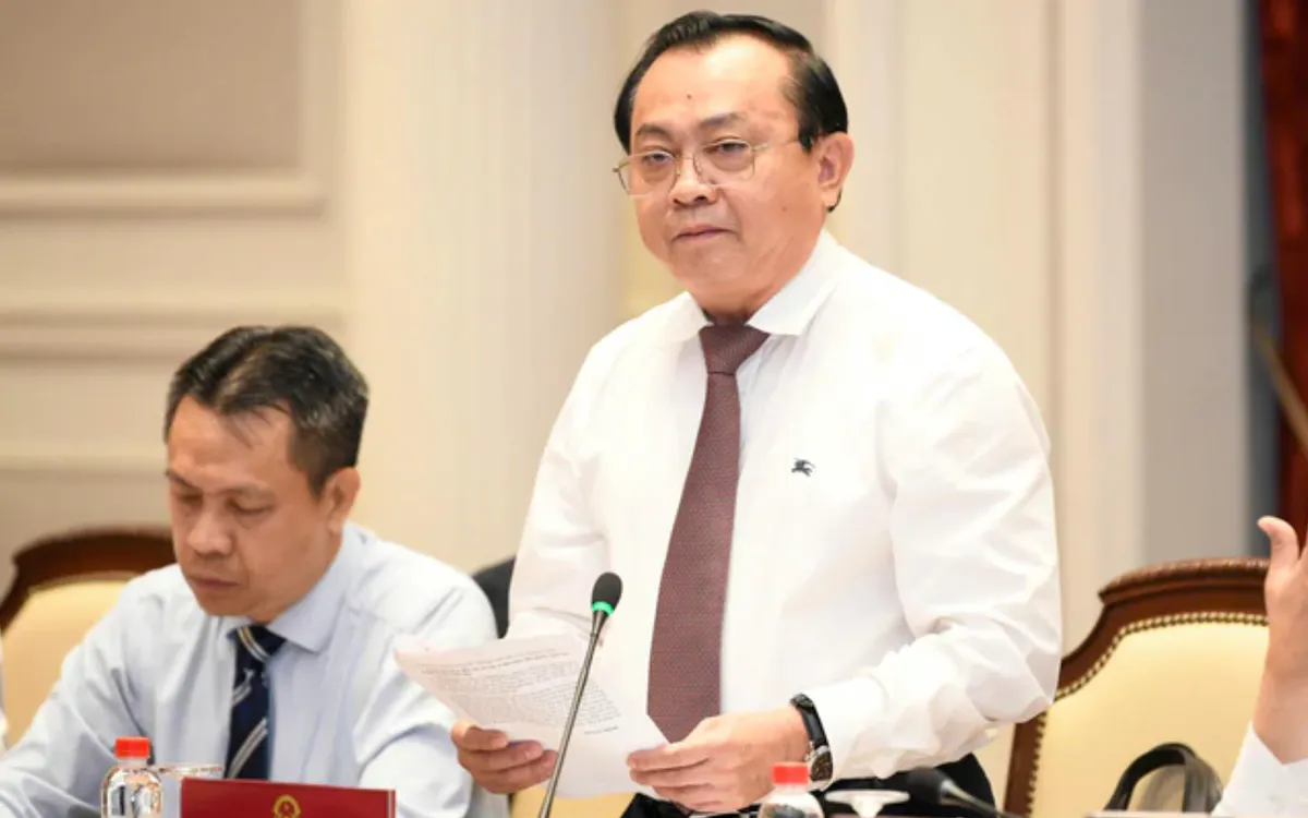 Thứ trưởng Bộ Tài chính Lê Tấn Cận (Ảnh: Như Ý)