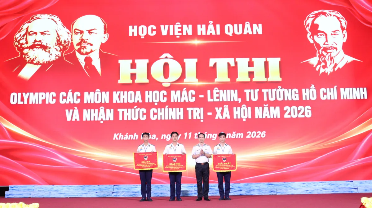 S&ocirc;i nổi Hội thi Olympic c&aacute;c m&ocirc;n khoa học M&aacute;c - L&ecirc;nin v&agrave; nhận thức ch&iacute;nh trị - x&atilde; hội - Ảnh 7.