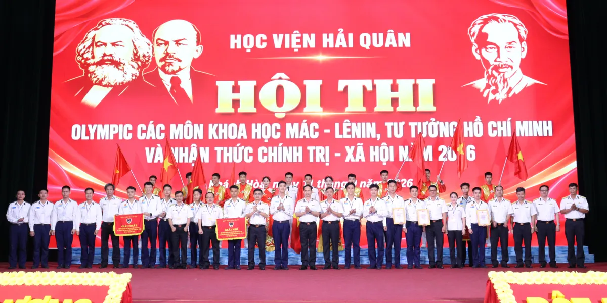 S&ocirc;i nổi Hội thi Olympic c&aacute;c m&ocirc;n khoa học M&aacute;c - L&ecirc;nin v&agrave; nhận thức ch&iacute;nh trị - x&atilde; hội - Ảnh 8.
