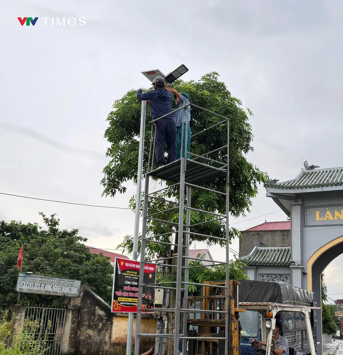 Ninh Bình: Những ánh đèn nghĩa tình trên đường quê Hiển Khánh - Ảnh 5.