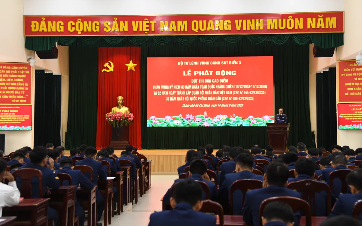 Quang cảnh buổi lễ