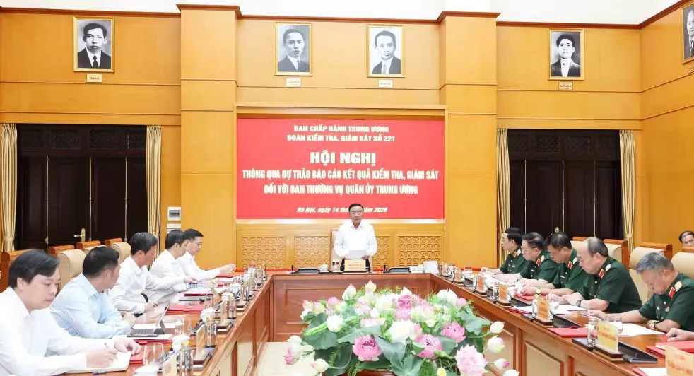 Thông qua dự thảo báo cáo kết quả giám sát đối với Ban Thường vụ Quân ủy Trung ương - Ảnh 2.