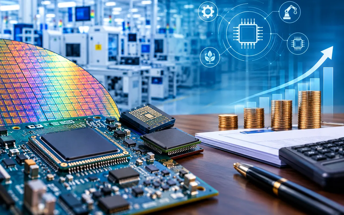 Đề xuất chính sách thuế hỗ trợ ngành điện tử - Ảnh AI