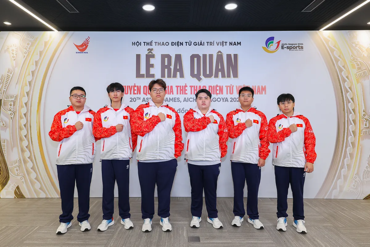 Lễ ra quân của Đội tuyển Quốc gia Esports Việt Nam tham dự ASIAD 20 - Ảnh 3.