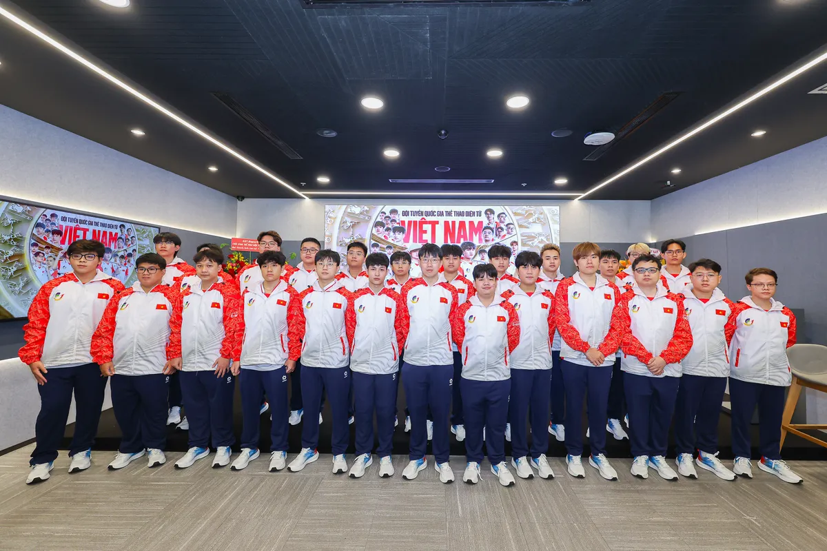 Lễ ra quân của Đội tuyển Quốc gia Esports Việt Nam tham dự ASIAD 20 - Ảnh 2.