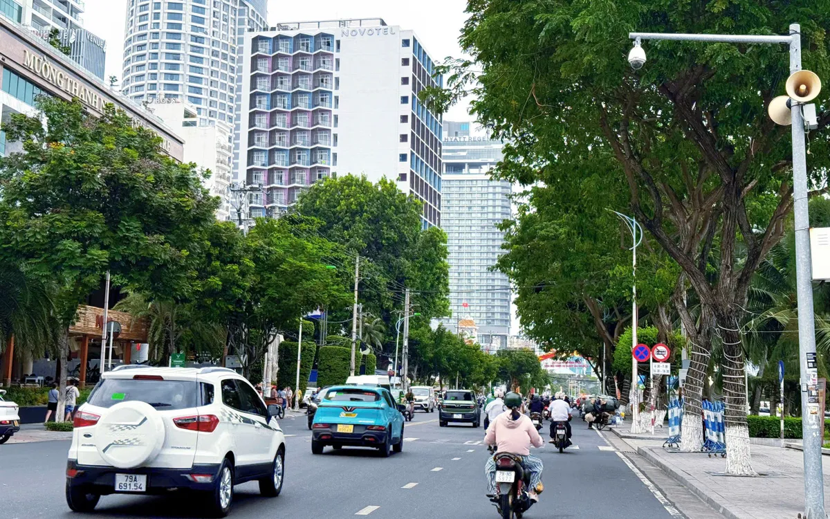 Khánh Hòa: Tích hợp các hệ thống camera giám sát an ninh, trật tự, xử lý vi phạm và điều hành giao thông. Ảnh: Đặng Hiếu