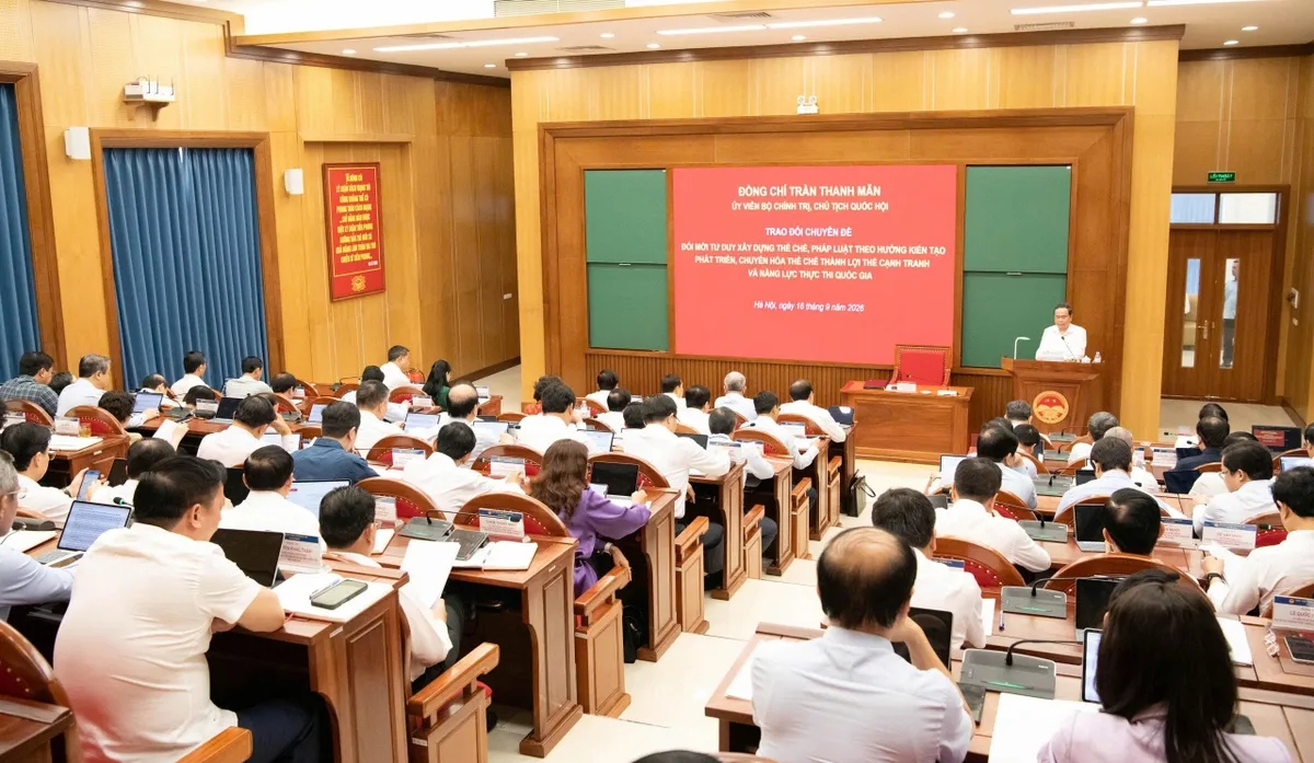 Chủ tịch Quốc hội: Rà soát toàn bộ điểm nghẽn thể chế trong lĩnh vực, địa bàn phụ trách, đảm bảo “6 rõ” - Ảnh 2.