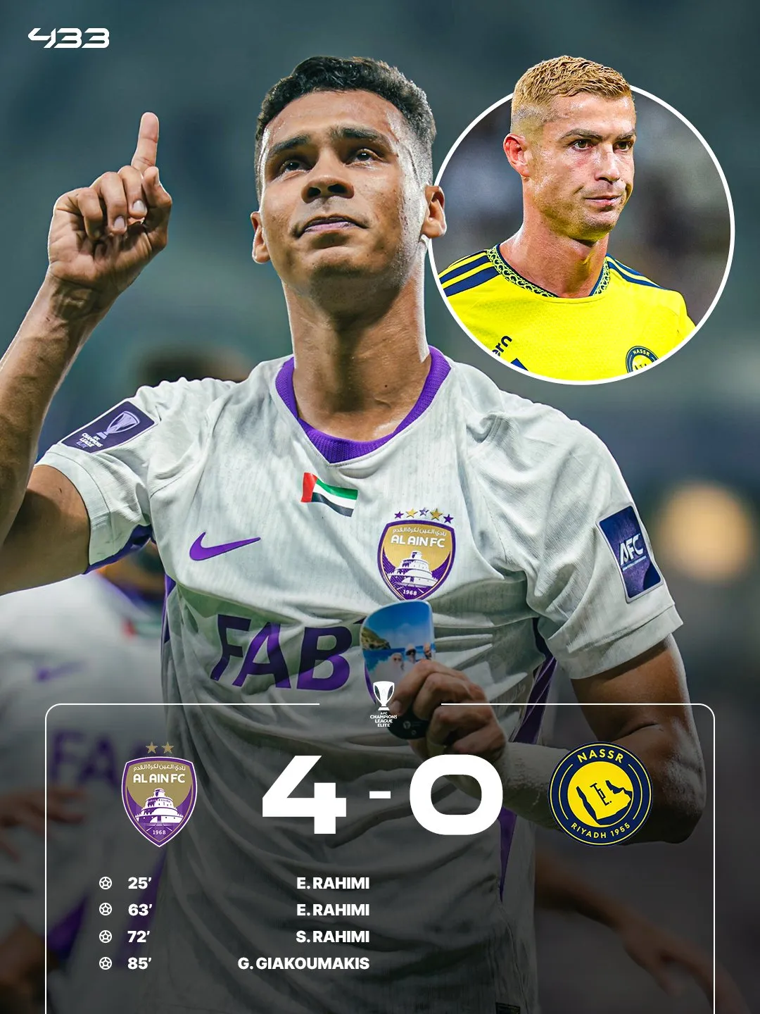 Ronaldo bất lực, Al Nassr thảm bại tại AFC Champions League Elite- Ảnh 1.