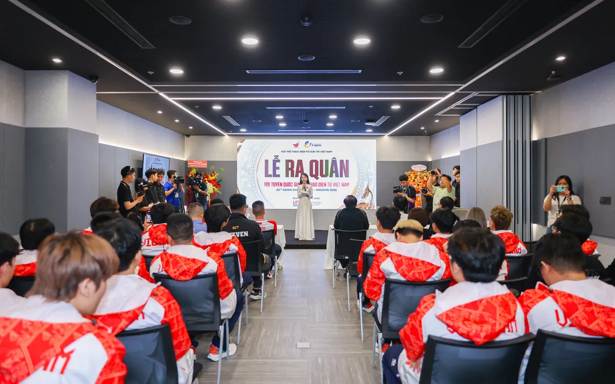 Không khí lễ ra quân. Ảnh: VNGGames 