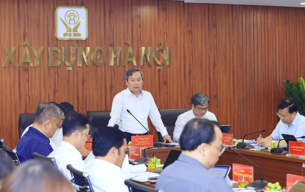 Chủ tịch UBND Hà Nội Vũ Đại Thắng: Rõ người, rõ trách nhiệm, tăng tốc tiến độ các dự án trọng điểm - Ảnh 1.