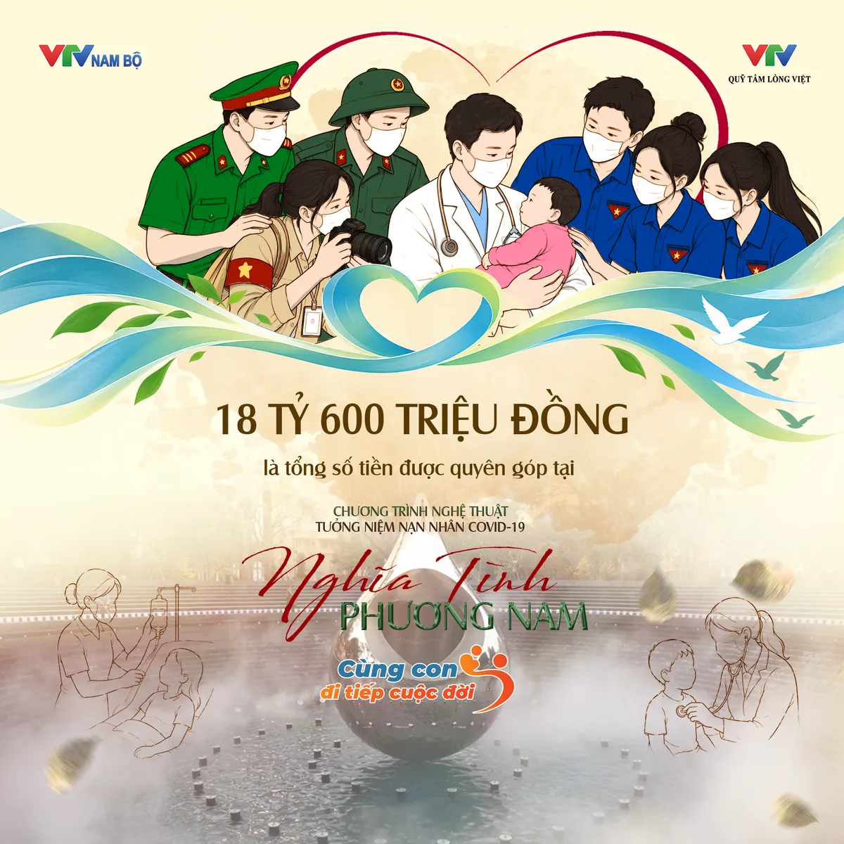 Đêm nhạc 'Nghĩa tình phương Nam - Cùng con đi tiếp cuộc đời' đóng góp 18,6 tỷ đồng - Ảnh 25.
