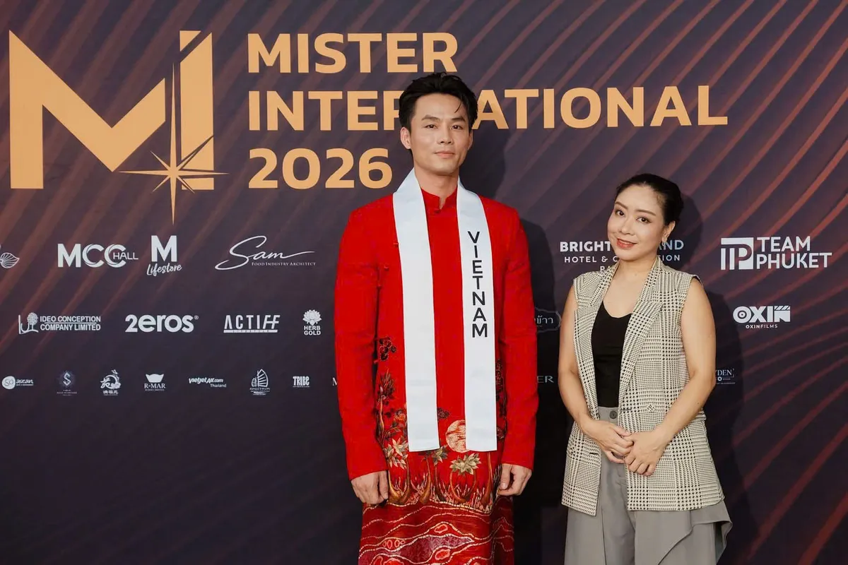 Đại diện Việt Nam quảng b&aacute; h&igrave;nh ảnh miền T&acirc;y s&ocirc;ng nước tại đấu trường Mister International 2026  - Ảnh 4.
